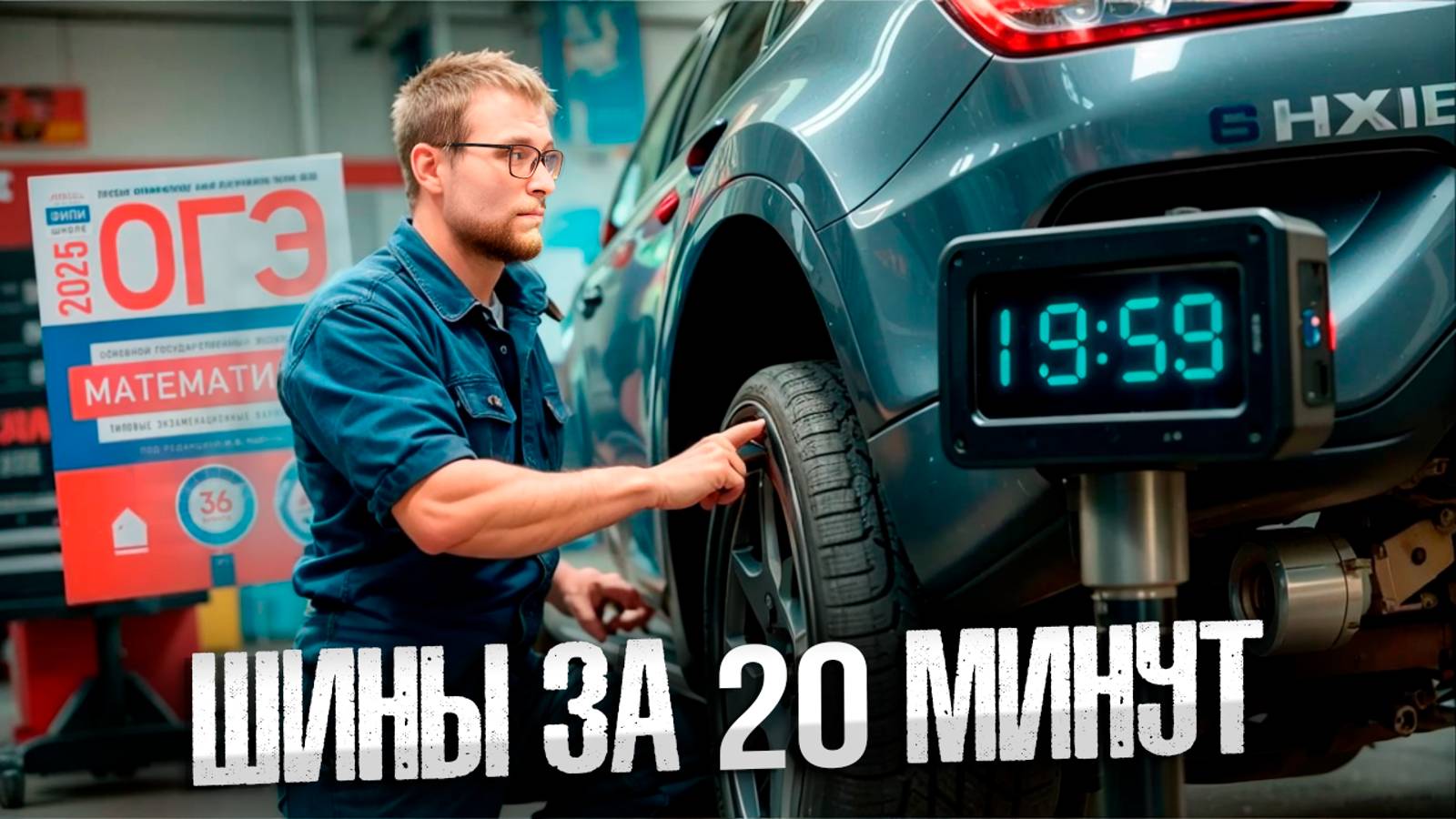 Шины за 20 минут