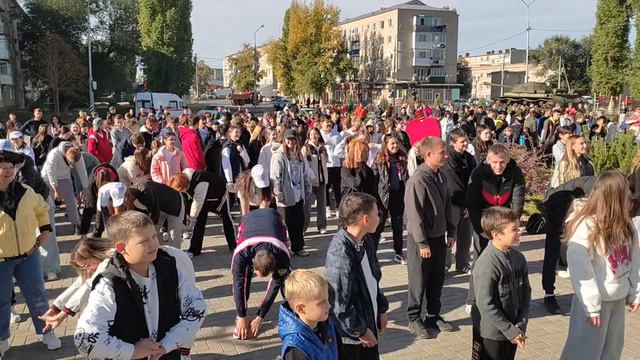 Общегородская зарядка в Марксе