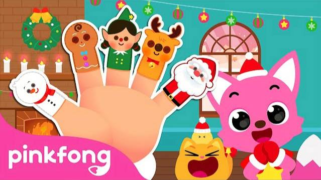 Christmas Finger Family | Where Are you? | 2023 NEW🎄 Christmas Song | Pinkfong Official