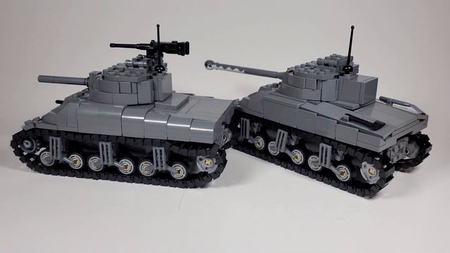 Building the M4A1 Sherman in LEGO