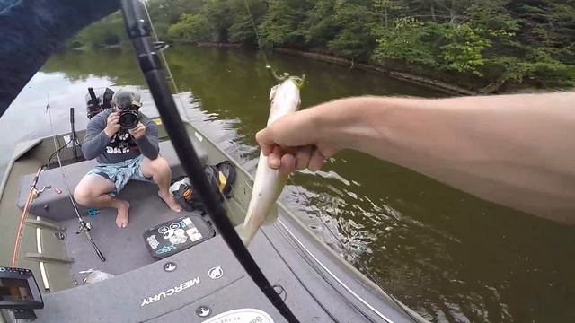 He Caught His BIGGEST BASS EVER On The LAST CAST!! Epic Day Of Fishing