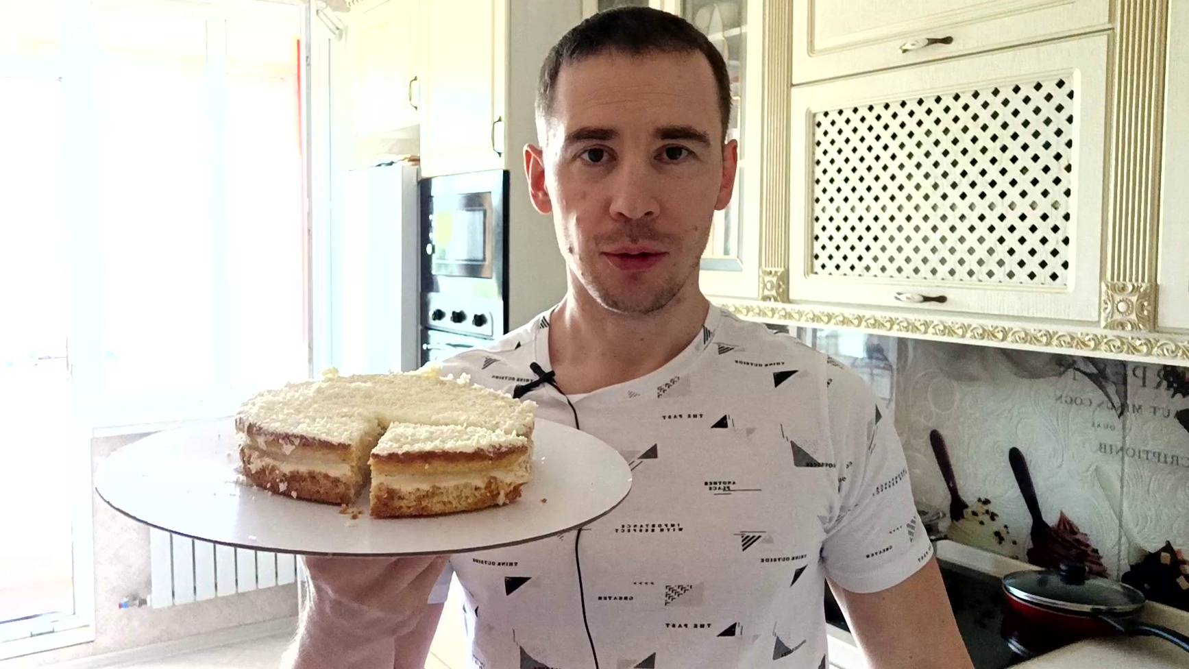 ПП Торт Рафаэлло без крема и без глютена! LCHF Raffaello Cake.