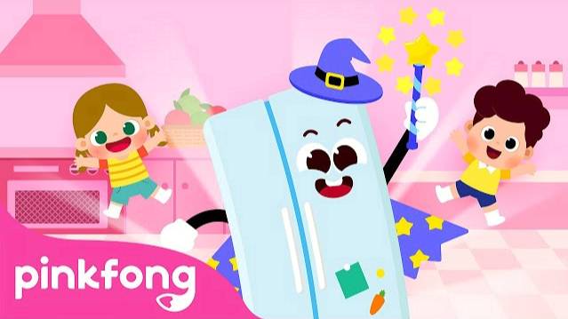 Magical Fridge is full of Yummy Foods! | Refrigeratebabidi boo! | Refrigerator | Pinkfong