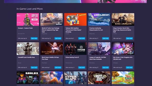 Easily See All The Twitch Prime Gaming Loot & Games!