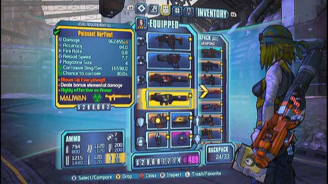 Borderlands 2 Hyperius the Invincible on UVHM solo siren