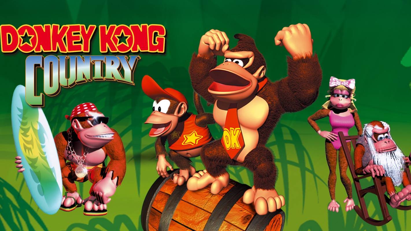 Donkey kong Country на супер нинтендо!!!