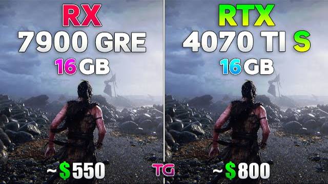 RX 7900 GRE vs RTX 4070 Ti SUPER - Test in 10 Games l Ray Tracing