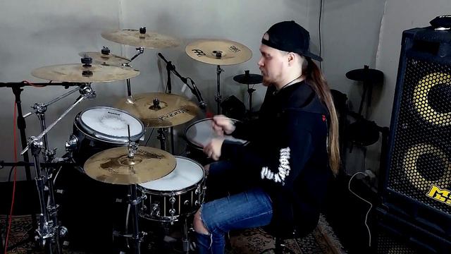 DRUM-KARAOKE#3\KORN-BLIND(Полный разбор барабанной партии)