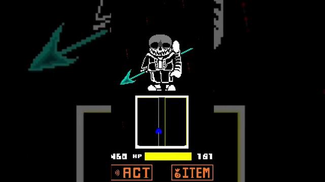 Under_13690 Determination Sans - its an Undyne Sans? but SO STRONG #undertale #sans #papyrus #short