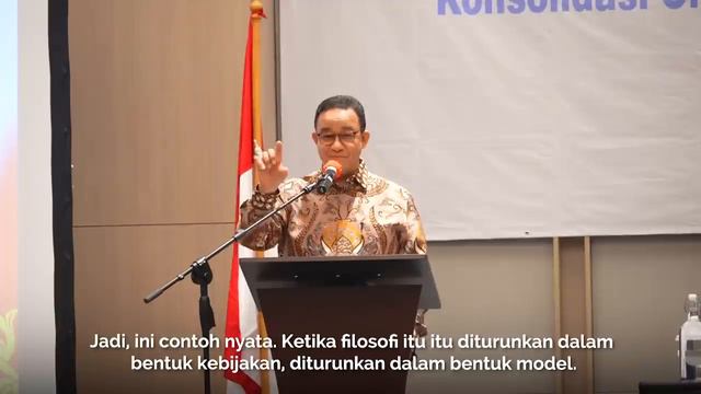 Anies Baswedan Bicara Ekonomi Kerakyatan dan Koperasi