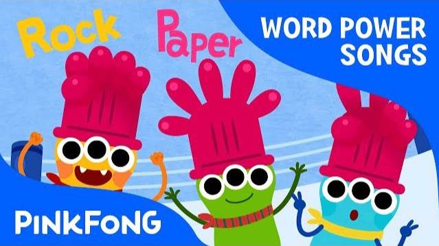 Rock Paper Scissors | Word Power | Pinkfong Songs for Children