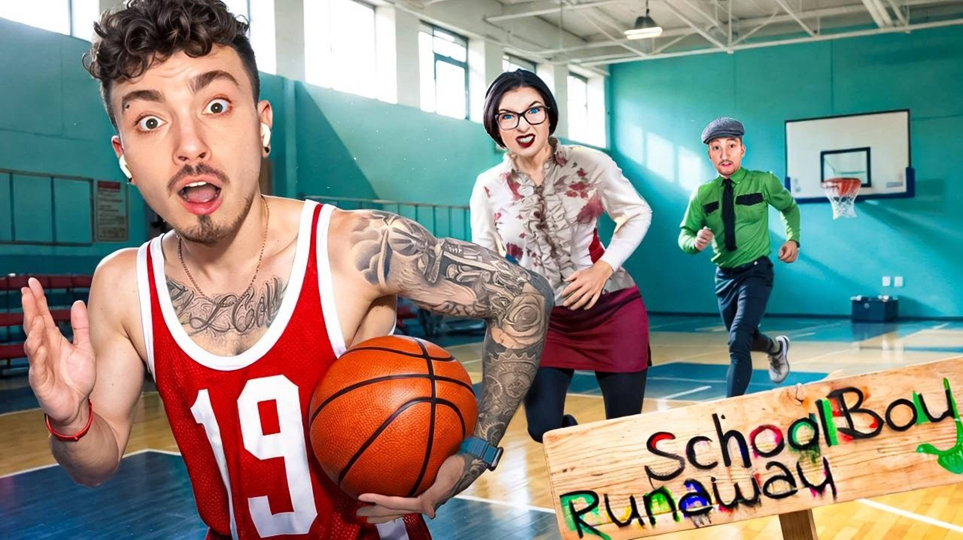 📹 СБЕГАЮ ЧЕРЕЗ СПОРТЗАЛ ОТ ЗЛЫХ РОДИТЕЛЕЙ В SCHOOLBOY RUNAWAY В МАЙНКРАФТ!