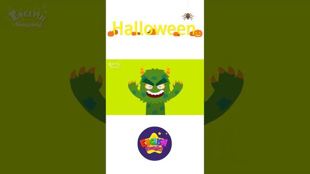 Kids vocabulary - Halloween - Halloween monster costumes #shorts