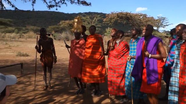 Maasai tribal dance @ Maasai Village, Kenya