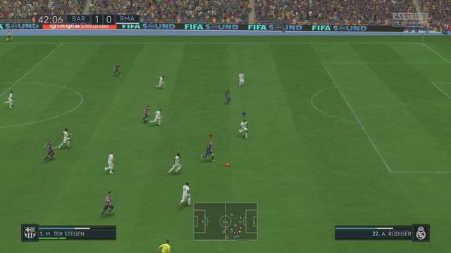 FIFA 23, TER STEGEN scores! LEWANDOWSKI and BENZEMA - goalkeepers, BARCELONA vs REAL MADRID, ps5