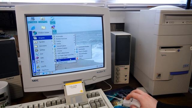 Testing an IBM Aptiva Desktop PC from 1997