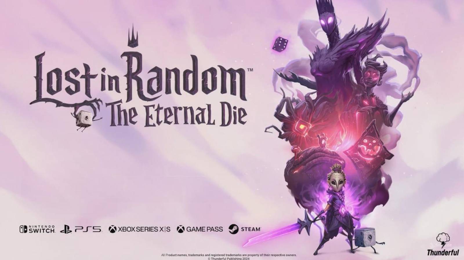 Lost in Random The Eternal Die Геймплей 2024