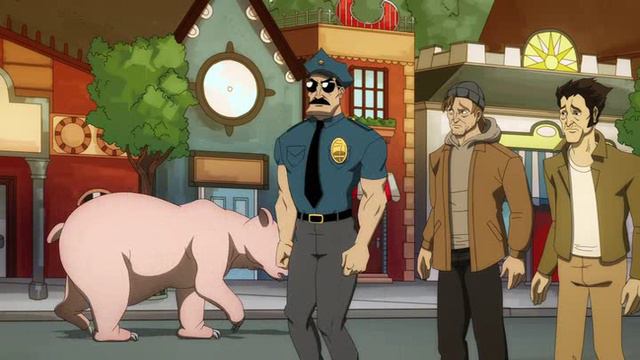 Axe cop. S02E03. VO-production. ArRony79