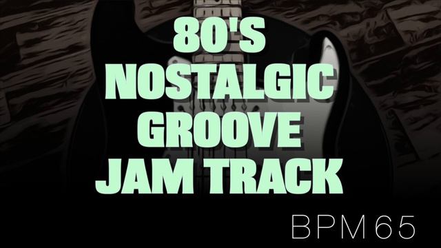 80 s Nostalgic Groove Backing Track in D minor