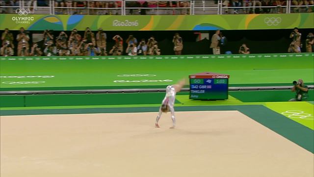 Amy Tinkler's Bronze Medal Floor Routine to "Pretty Woman" at Rio 2016 | Music Monday