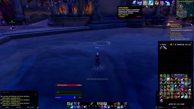 WoW Legion ``Berufsguide Angeln´´ in 15 Minuten auf 800