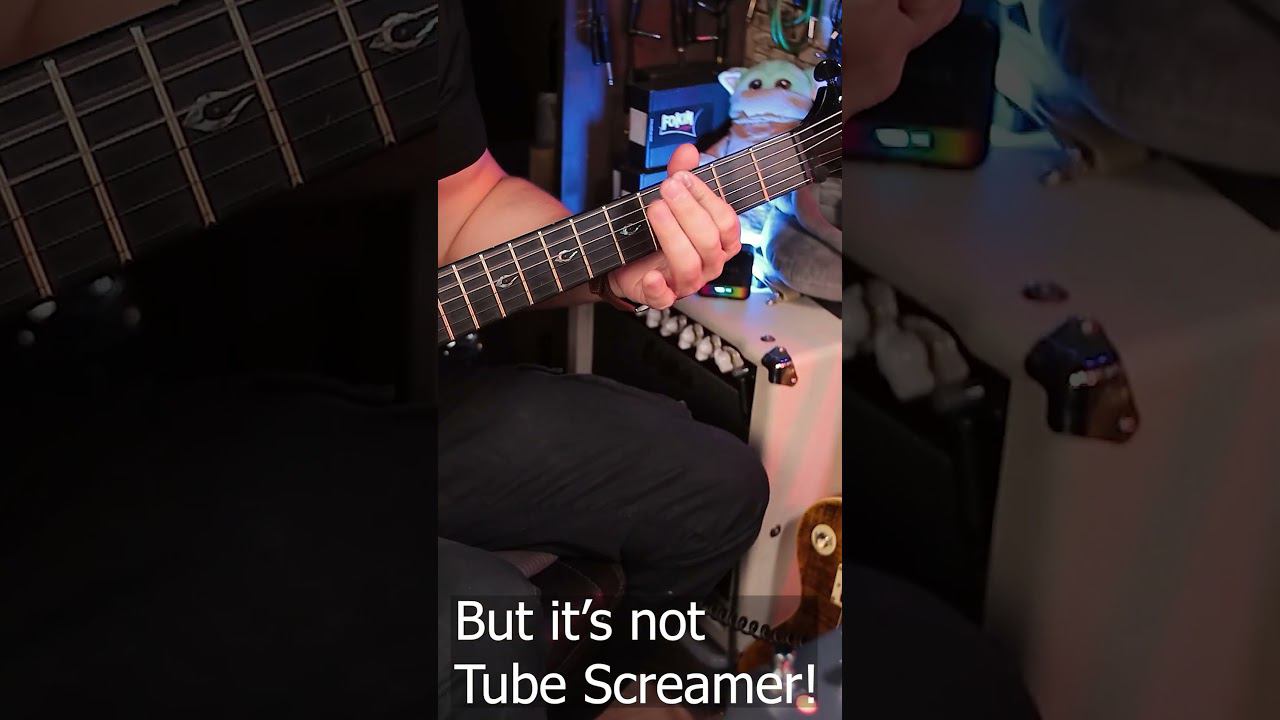 Педаль Ibanez, но это не Tube Screamer:)