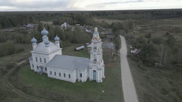 с.Введенское. Чухломской район. Костромская область. Введенская церковь.