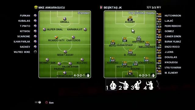 Come To Beşiktaş Pes 2013 Beşiktaş Kariyeri-4.Bölüm