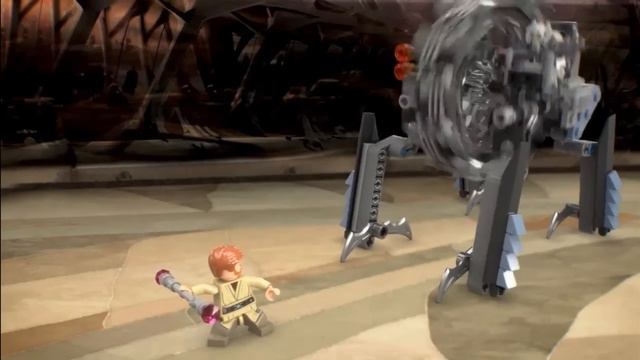 LEGO Star Wars 75040 General Grievous' Wheel Bike Demo