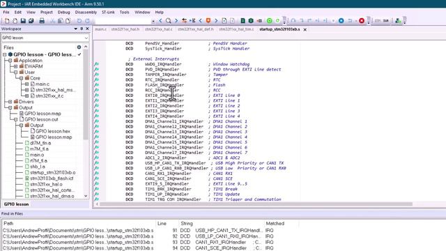 Урок по STM32 N5 Управление GPIO