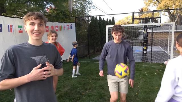 We Built a Soccer Field in Our Backyard