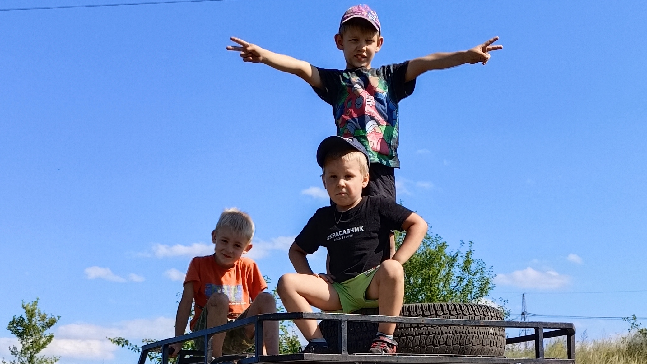 заготовка сена. бригада прибыла