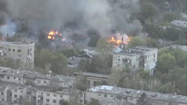 Торецк-Дзержинск вид на город.