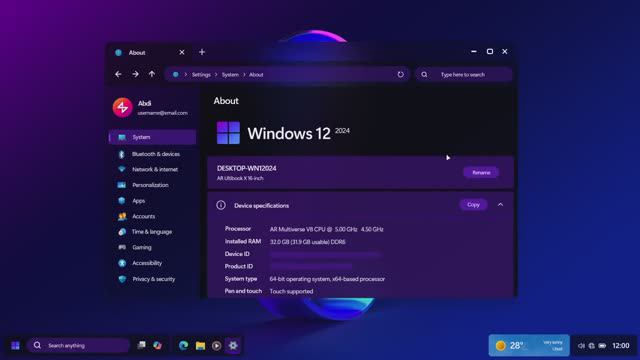 Windows 12 - 2024