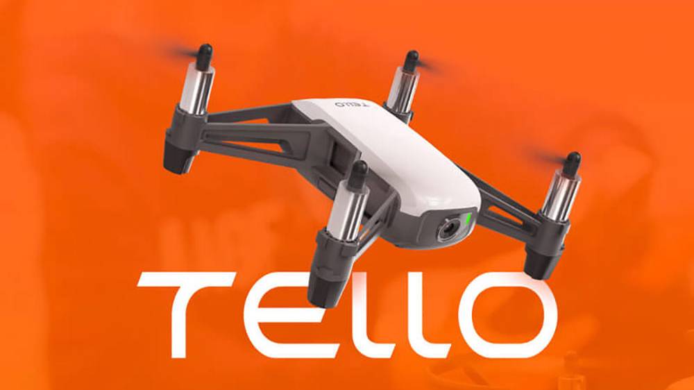 DJI Tello Drone (первый запуск и тест полёта)