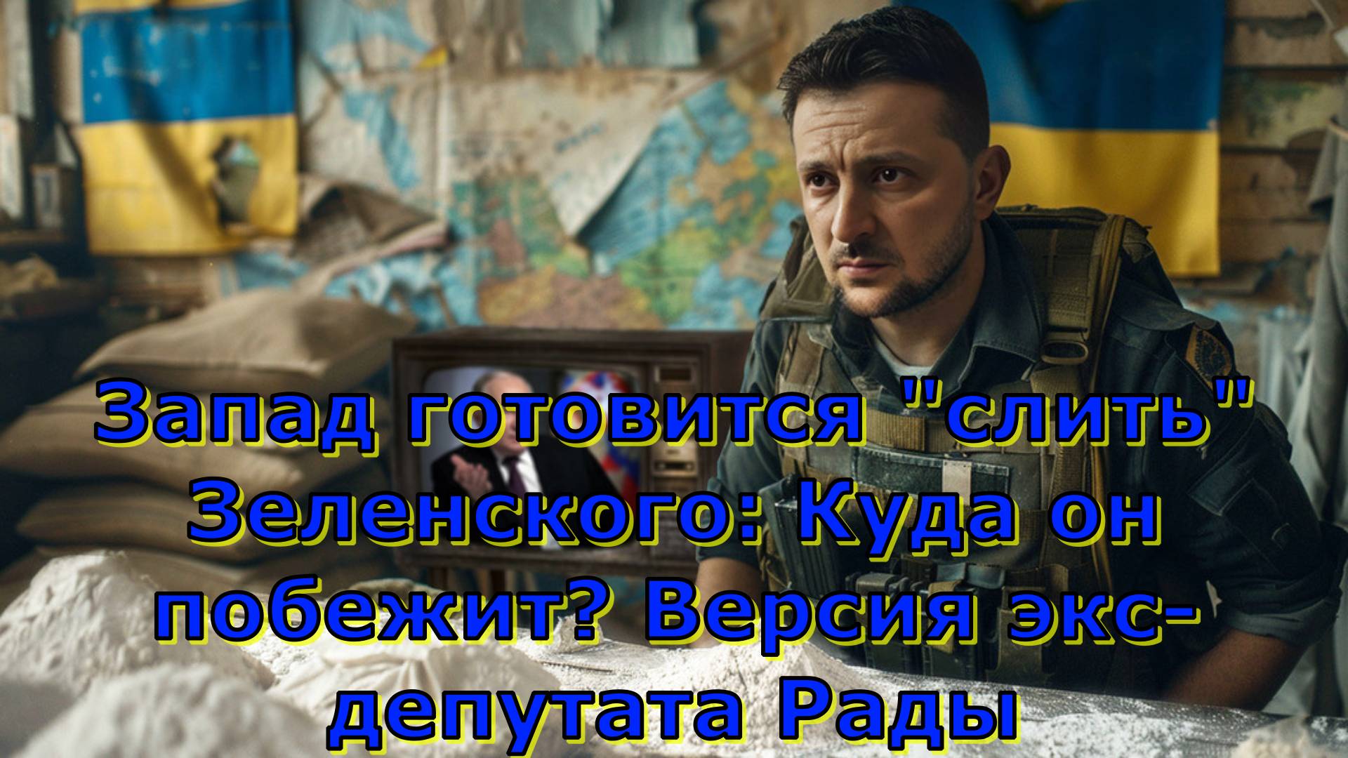 Запад готовится "слить" Зеленского: Куда он побежит? Версия экс-депутата Рады