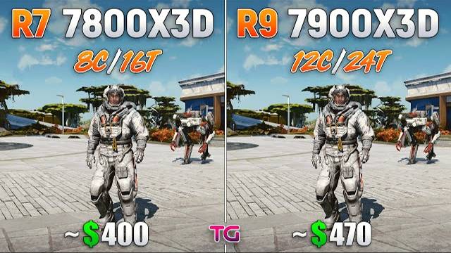 Ryzen 7 7800X3D vs Ryzen 9 7900X3D - Which is Better for Gaming?