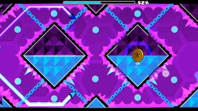 Прошёл blast processing в geometry Dash