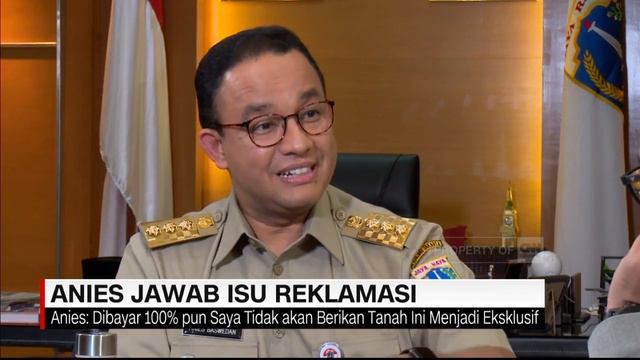 Eksklusif - Anies Baswedan Buka-bukaan Soal Reklamasi & Problematika Ibu Kota