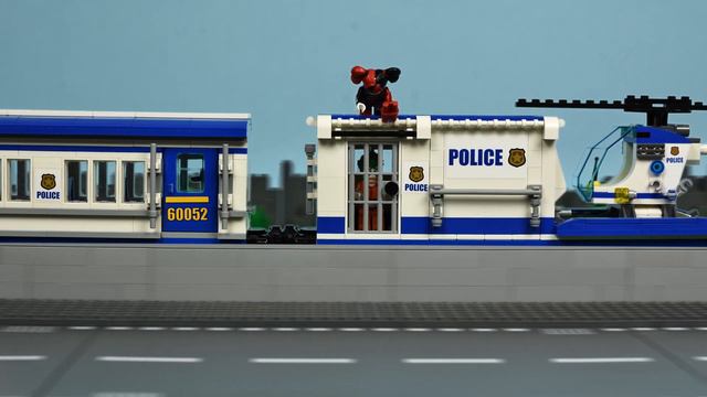 Lego Train Prison Break.