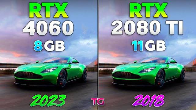 RTX 4060 vs RTX 2080 Ti - Test in 10 Games