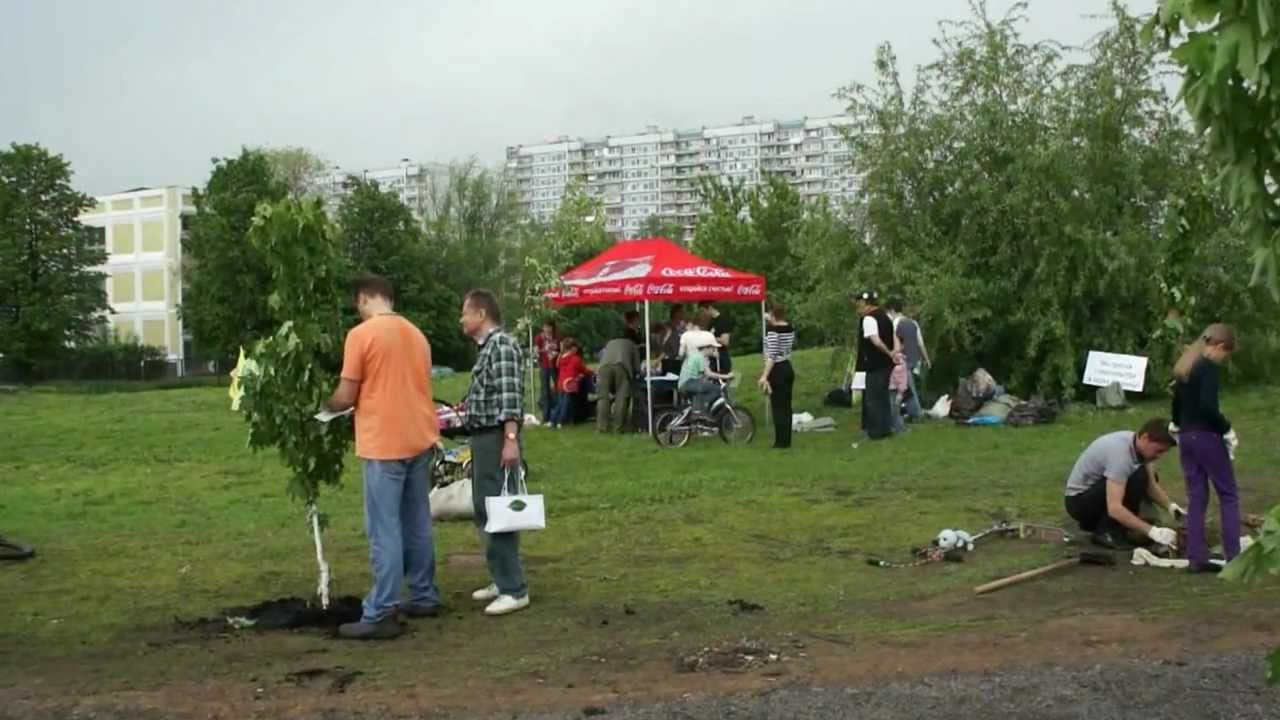 Субботник в Раменском Парке