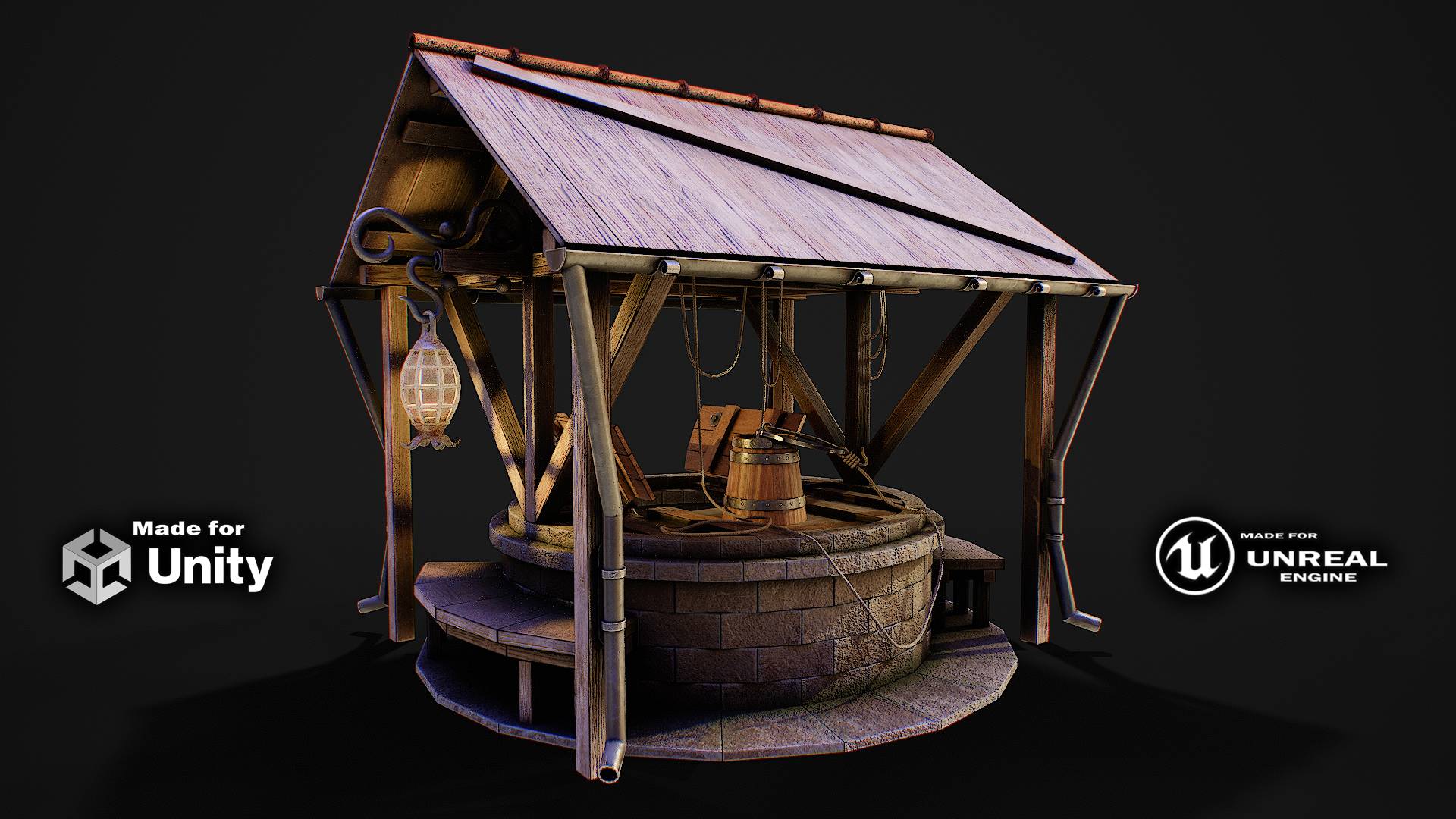 Stone_well_3D_model