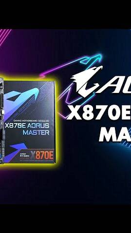 [  ] Aorus' latest AM5 motherboards are here! | X870E Aorus Master overview