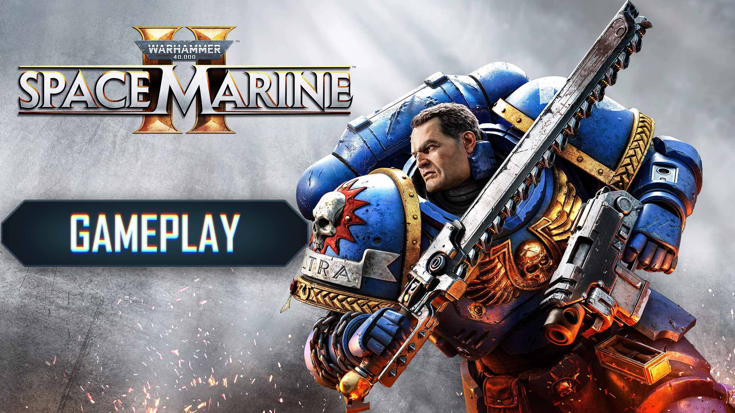 Геймплей новой игры 2024 года Warhammer 40000:Space Marine 2.