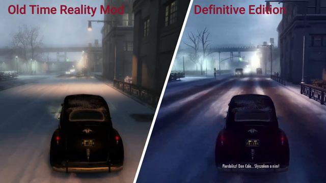 Mafia 2 Old Time reality mod Vs Definitive Edition Remastered (Porównanie)
