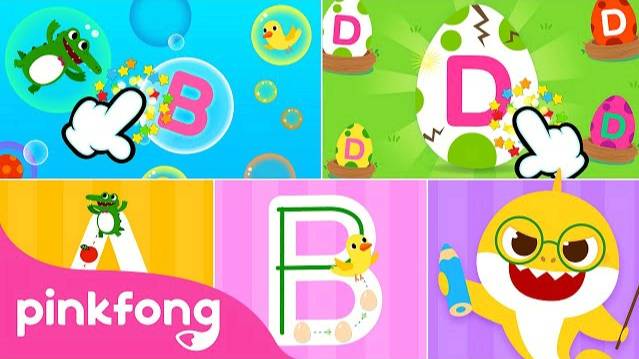 New Year Resolution: Mastering the Alphabet✏️⎜English Learning Game⎜Baby Shark ABC Phonics App