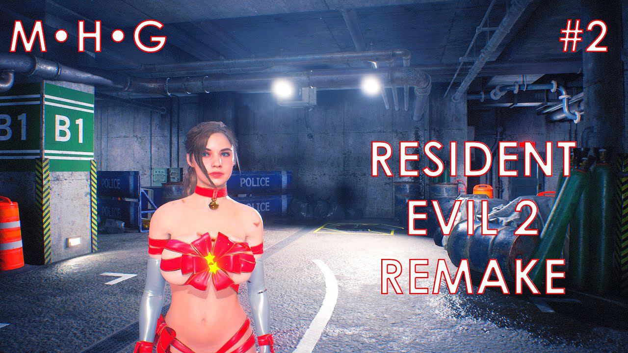 Стрим Resident Evil 2: Remake с модом Sexy Xmas Gift ► Часть 2 ► На русском [1440p/60fps]
