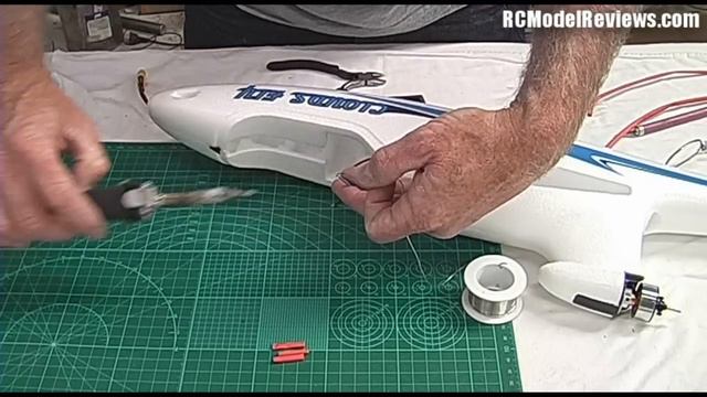 AXN Clouds Fly Floater Jet RC plane build video (part 2 of 3)