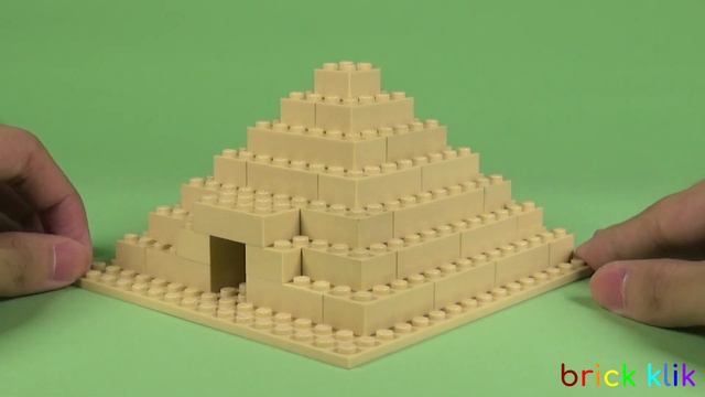 LEGO Pyramid 001 Building Instructions - Basic MOC "How To"